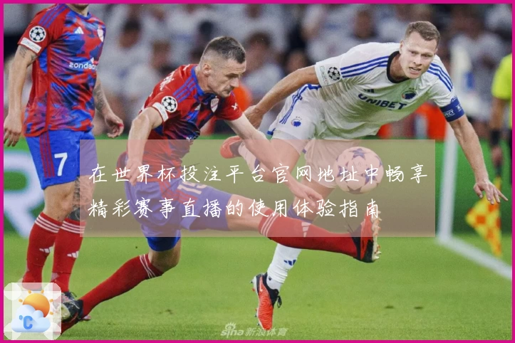 在世界杯投注平台官网地址中畅享精彩赛事直播的使用体验指南