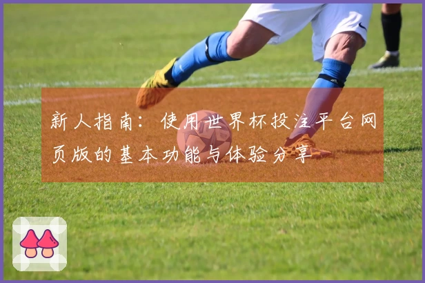 新人指南：使用世界杯投注平台网页版的基本功能与体验分享